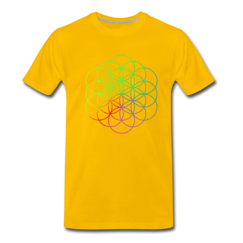 biologie transactie Onvervangbaar Men's Coldplay Flower Of Life T-Shirt - TitaTee