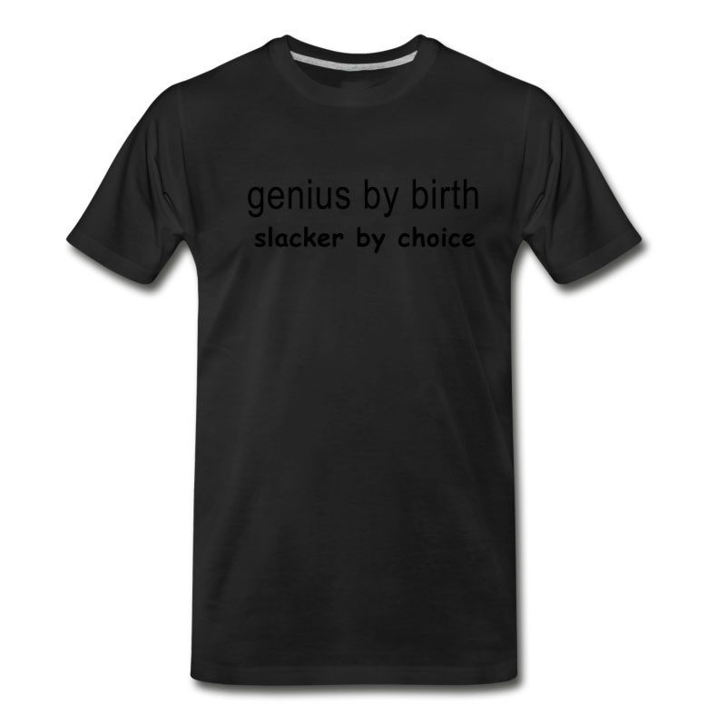 genius by birth grumpy by choice t shirt