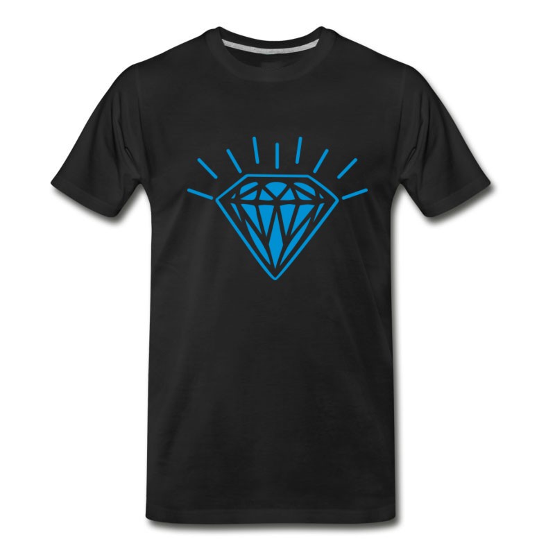 diamond t shirt mens