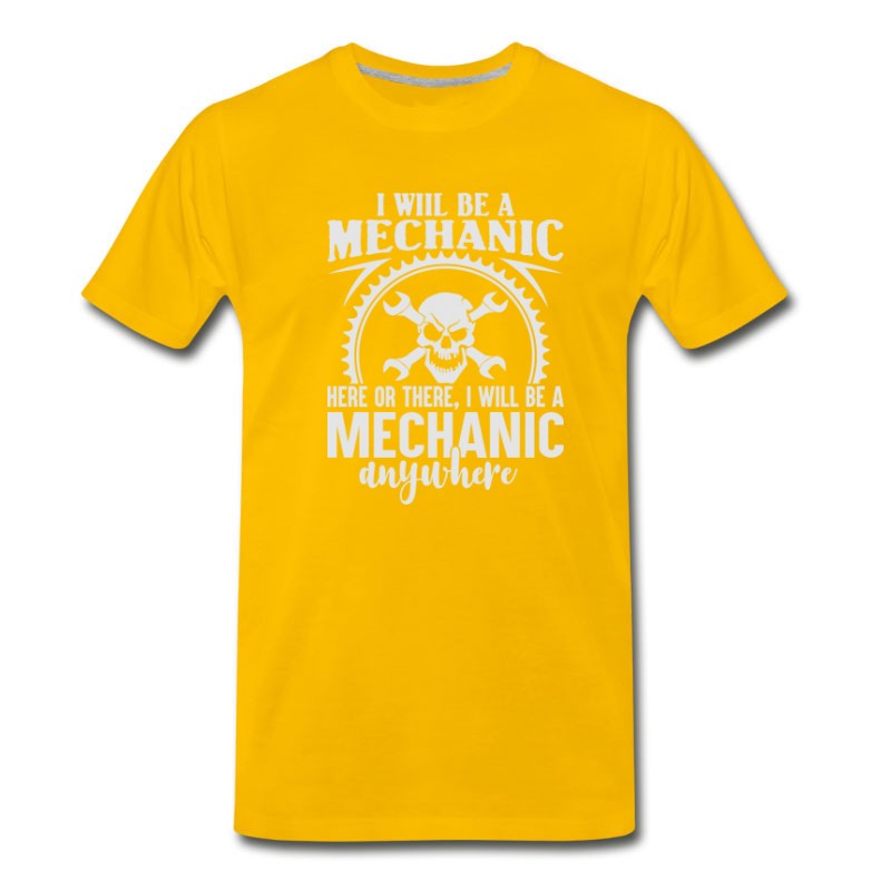 Men's Will Be A Mechanic T-Shirt